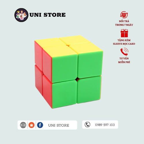 Đồ Chơi Rubik 2 Tầng - Đồ Chơi Giáo Dục - 2x2