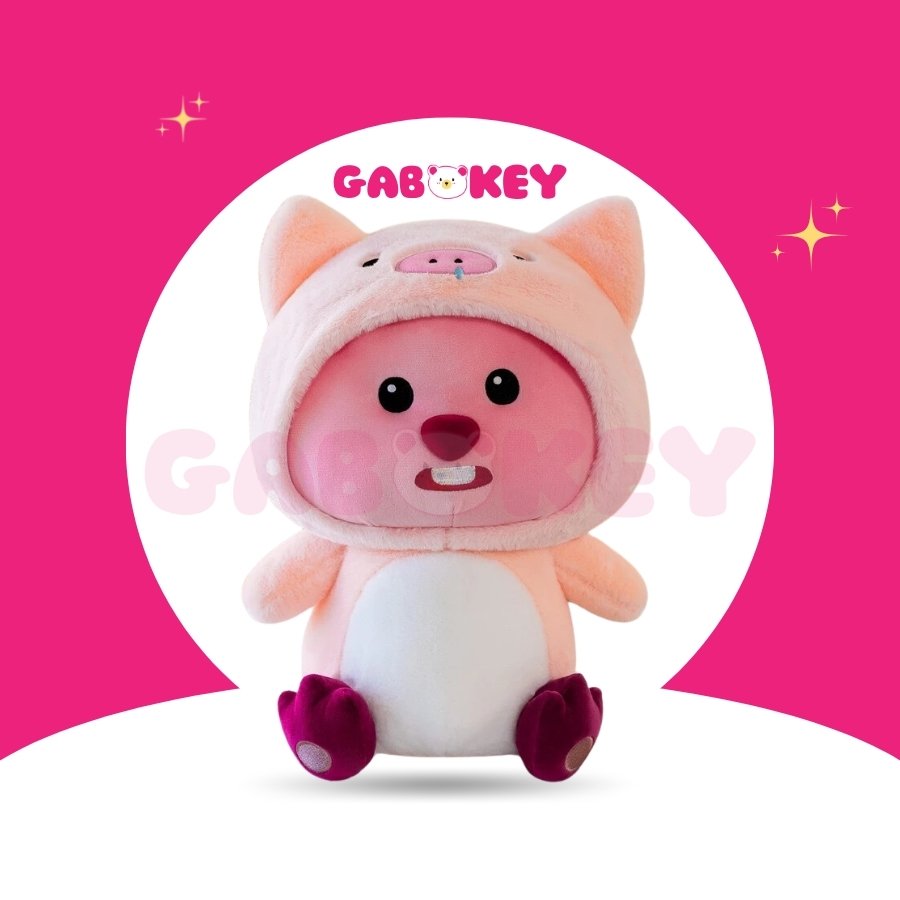 Gấu bông bever loopy