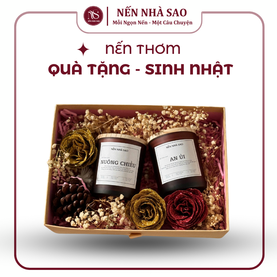 Quà Tặng Nến Thơm – Set Quà Sinh Nhật