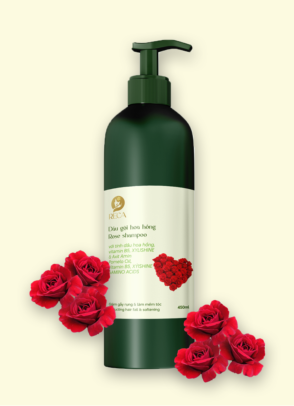 Dầu gội Hoa Hồng