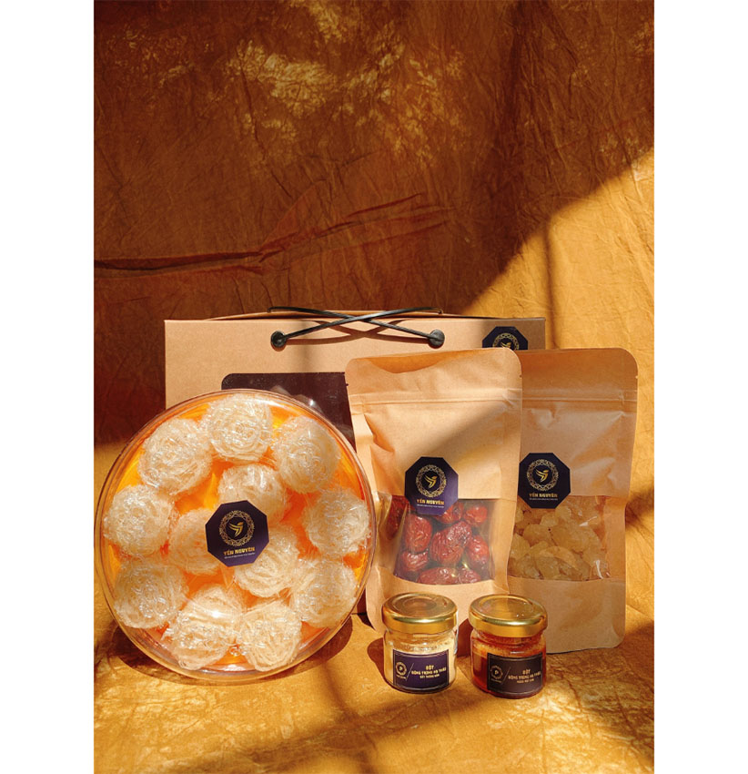 YẾN SÀO TINH CHẾ HOA HỒNG 50GR