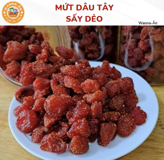 Mứt dâu tây sấy dẻo