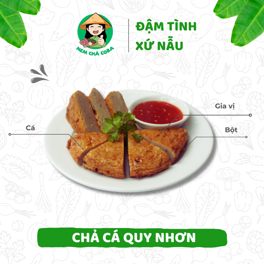 Đặc Sản Chả Cá Quy Nhơn 500gr – Hàng Chính Gốc CoBa