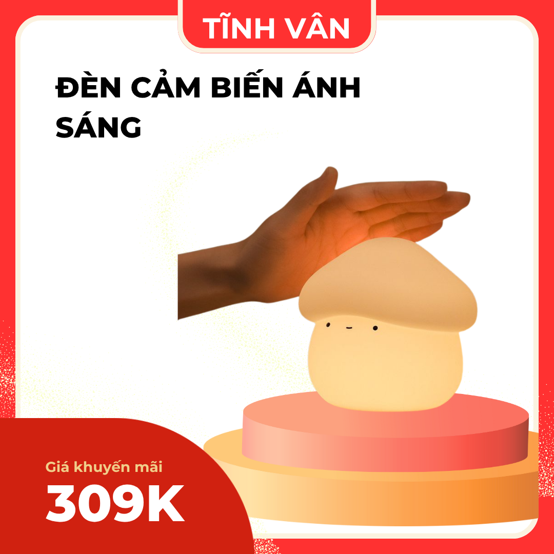 Đèn Cảm Biến Ánh Sáng Ban Đêm – Tự Động Bật Tắt, Tiết Kiệm Điện – Đèn Lối Đi – Tĩnh Vân Decor