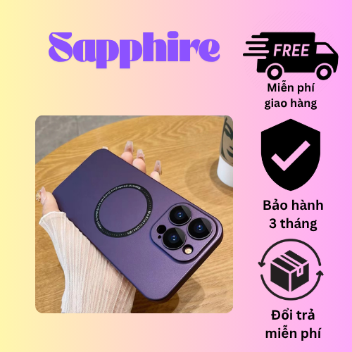 Ốp Lưng iPhone TPU Siêu Mỏng Có Hỗ Trợ Sạc Magsafe - Bảo Vệ Camera