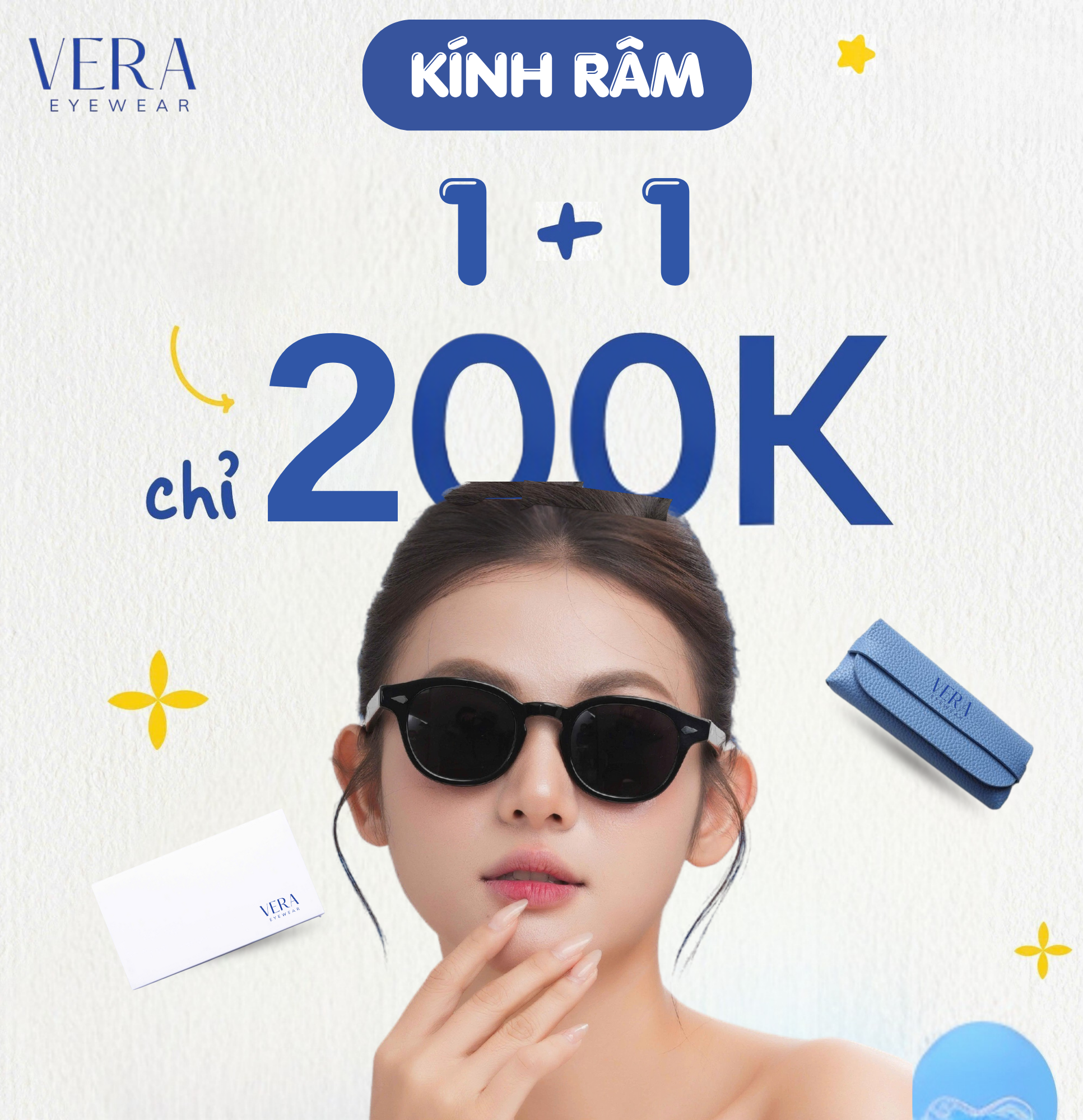 Combo Kính râm mua 1 tặng 1