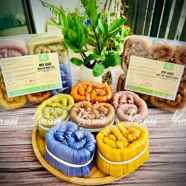 Bún Gạo Lứt Đen Lứt Farm Ăn Kiêng 500g