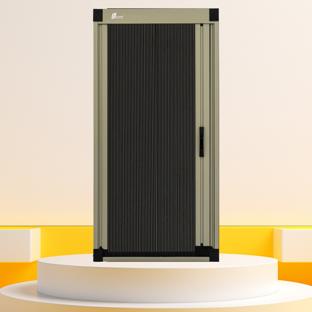 Cửa đi/sổ ray xích, rèm tổ ong hệ 40 [ GOLD ]