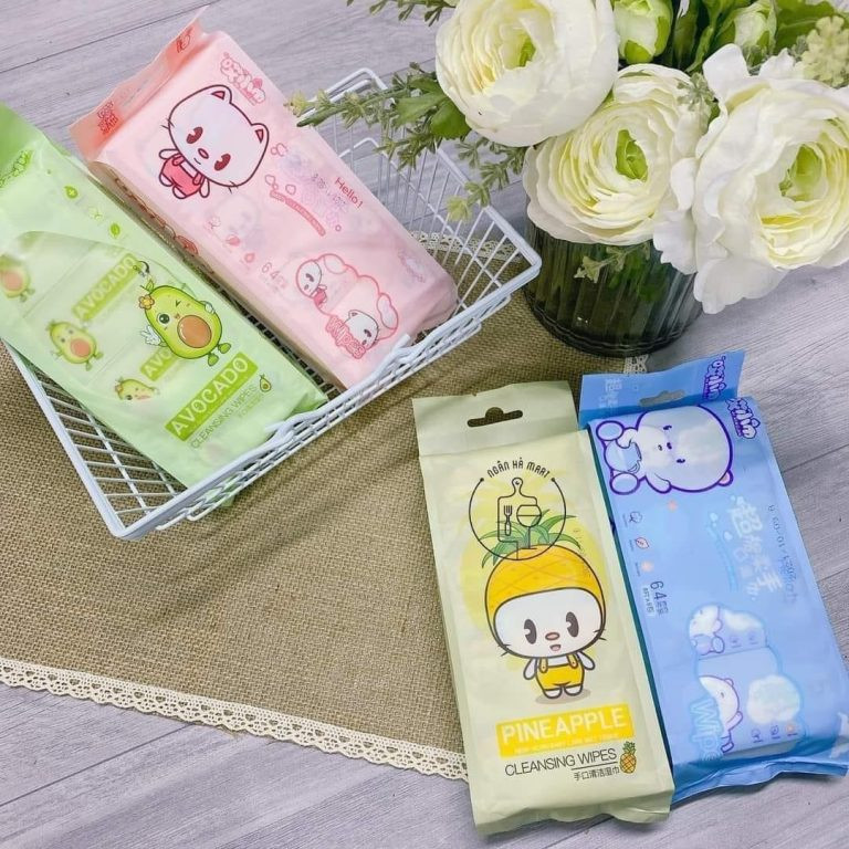 Khăn ướt mini siêu cute