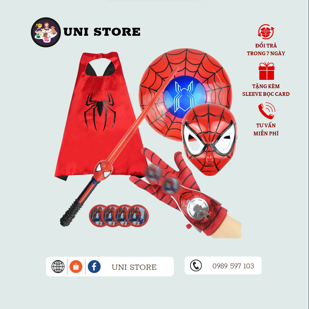 Hóa Trang Người Nhện - Đồ Chơi Giải Trí