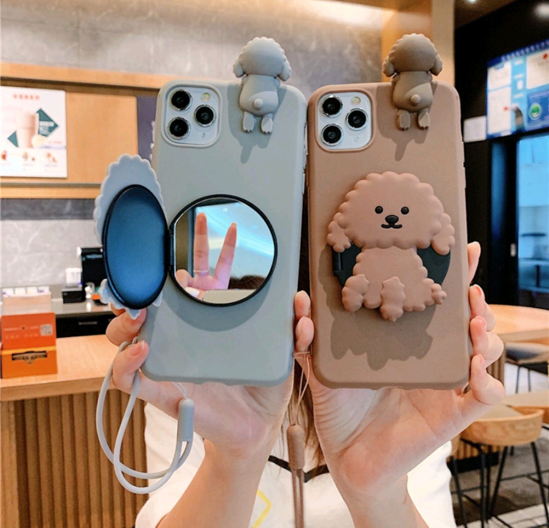 Ốp lưng iPhone Teddy Dog Ip XSMax/11/11Promax/12ProMax/13