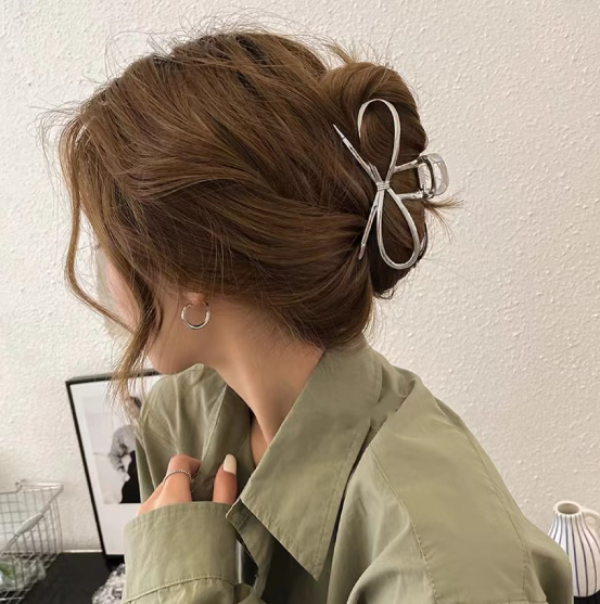 Kẹp Tóc Nơ Cỡ Lớn