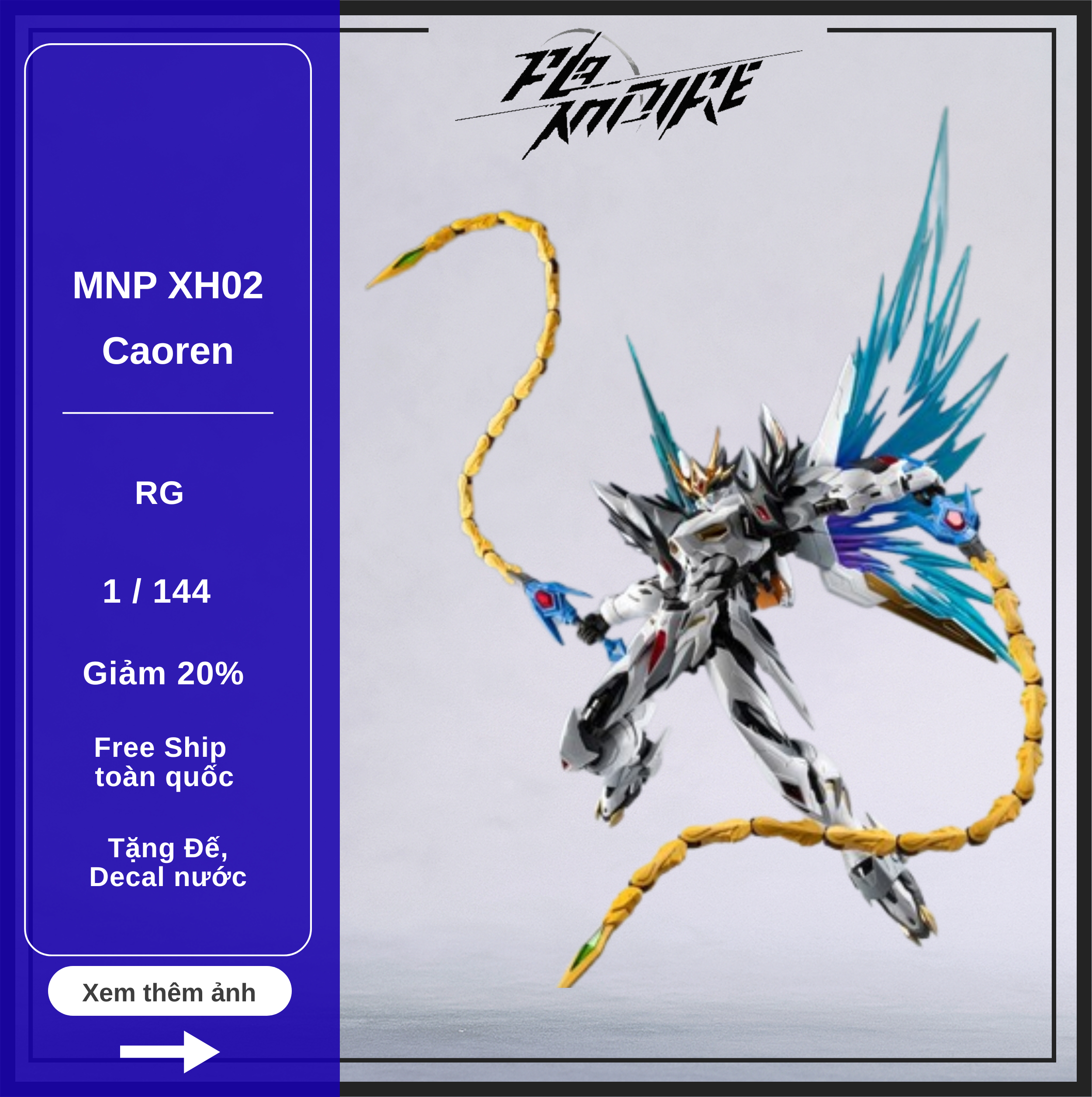 Mô hình MNP XH02 Caoren Model Kit – Mô hình chính hãng Motor Nuclear