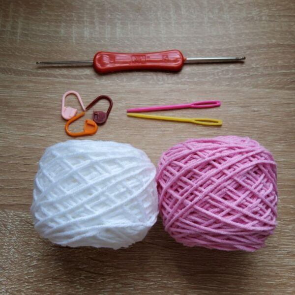 set phụ kiện móc len