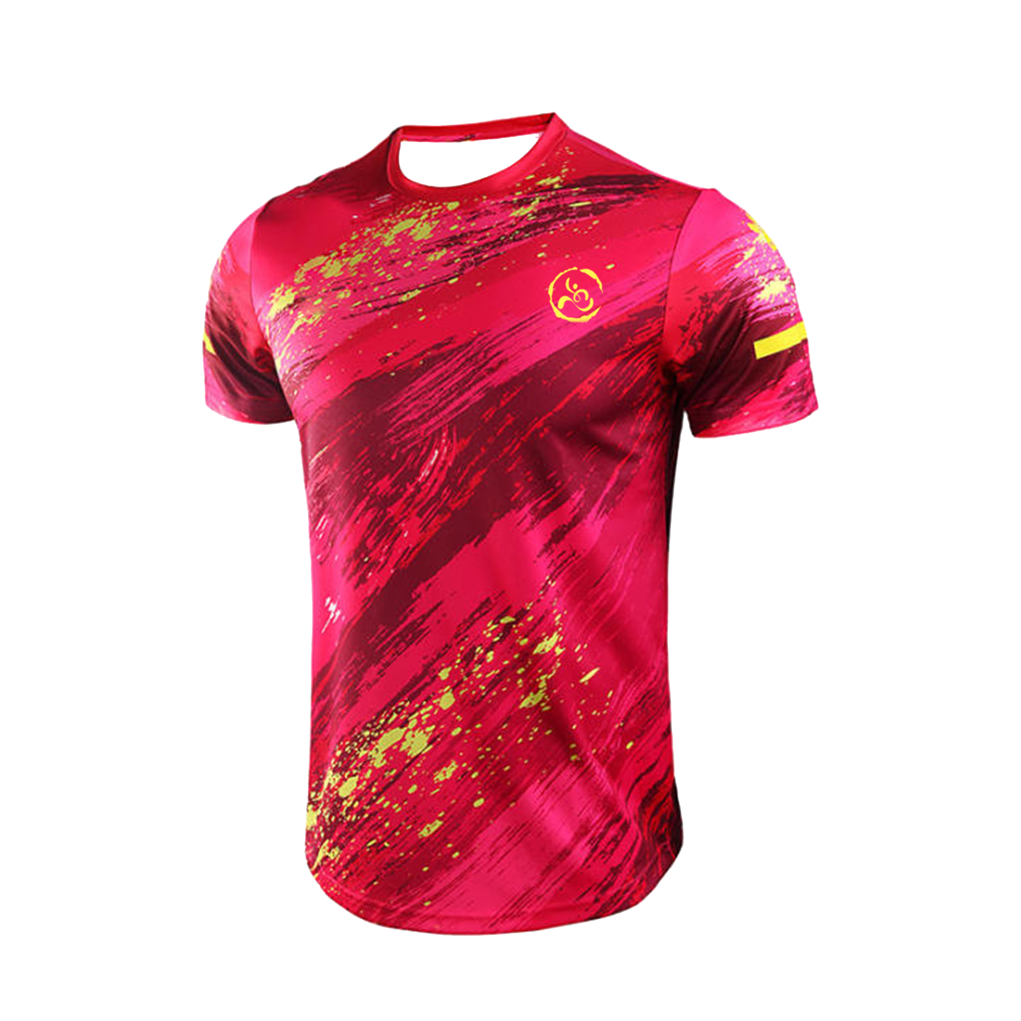 Áo bóng đá Đỏ sọc vàng 4B Sport