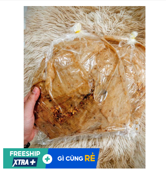 BÁNH TRÁNG MUỐI TỎI XÌ KE SIÊU CAY