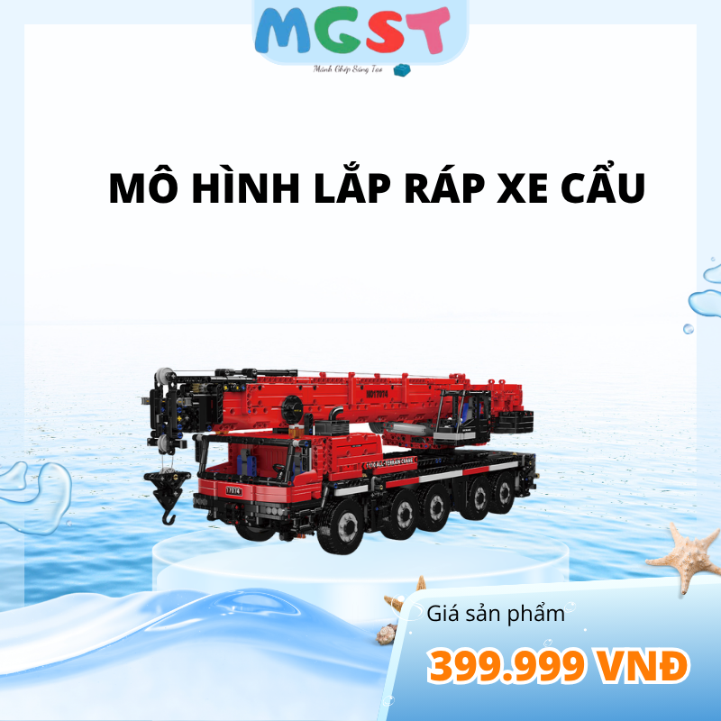 mô hình xe cẩu