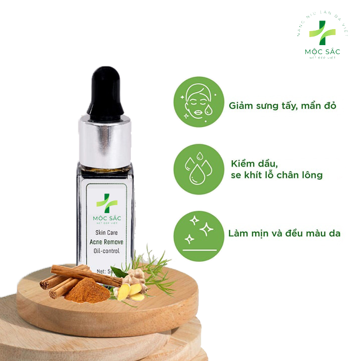 Serum loại bỏ mụn tuổi dậy thì Mộc Sắc (5ml)