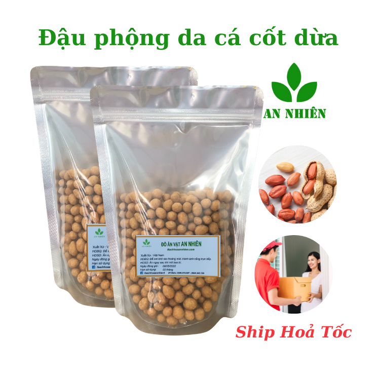 Đậu phộng da cá 500gr