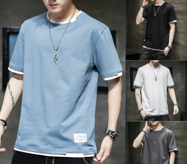 Áo cộc tay nam, áo phông nam tay ngắn cổ tròn Unisex chất thun cotton 4 chiều mềm mại