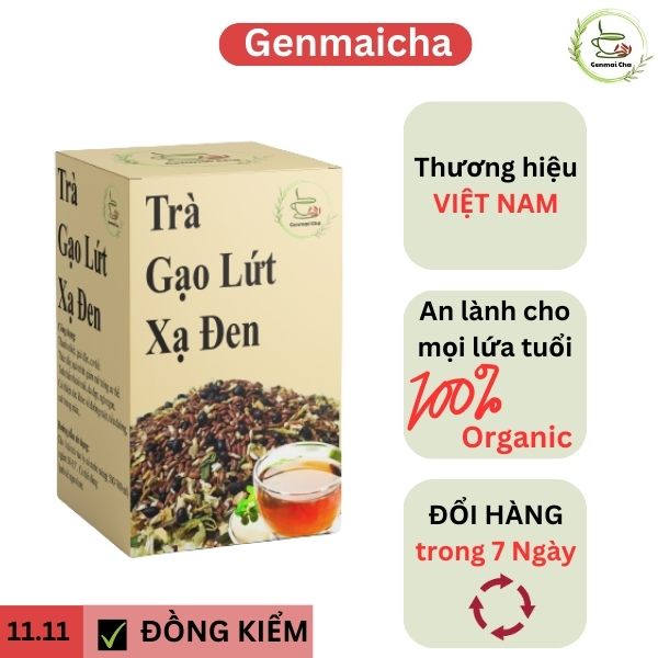 Trà gạo lứt xạ đen