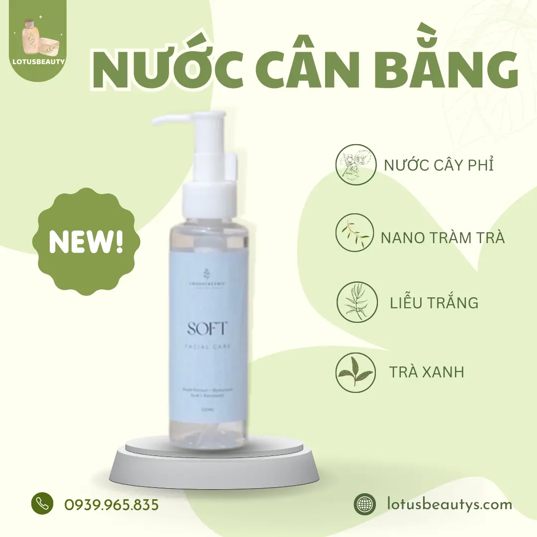 Nước cân bằng da cây phỉ