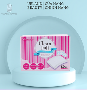 Bông Tẩy Trang Clean Puff 80 Miếng