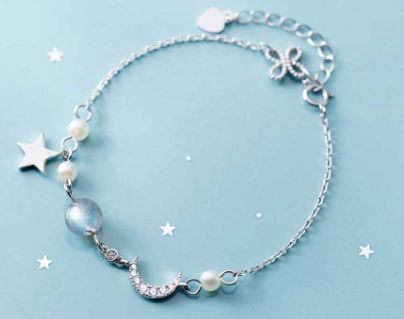 angelstudio lắc tay ánh sao