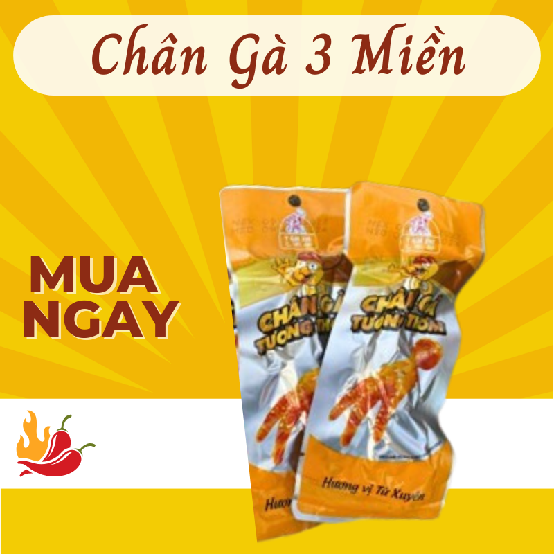 Chân gà ba miền vàng