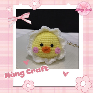 Móc khóa đầu vịt Nàng Craft móc balo, làm quà tặng