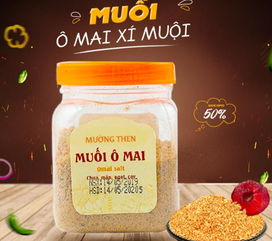 Muối Ômai Xí Muội LaCaFood