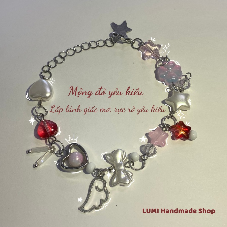 MỘNG ĐỎ YÊU KIỀU - VÒNG TAY HANDMADE