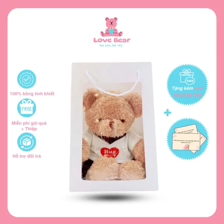 Quà tặng gấu bông Teddy SET1