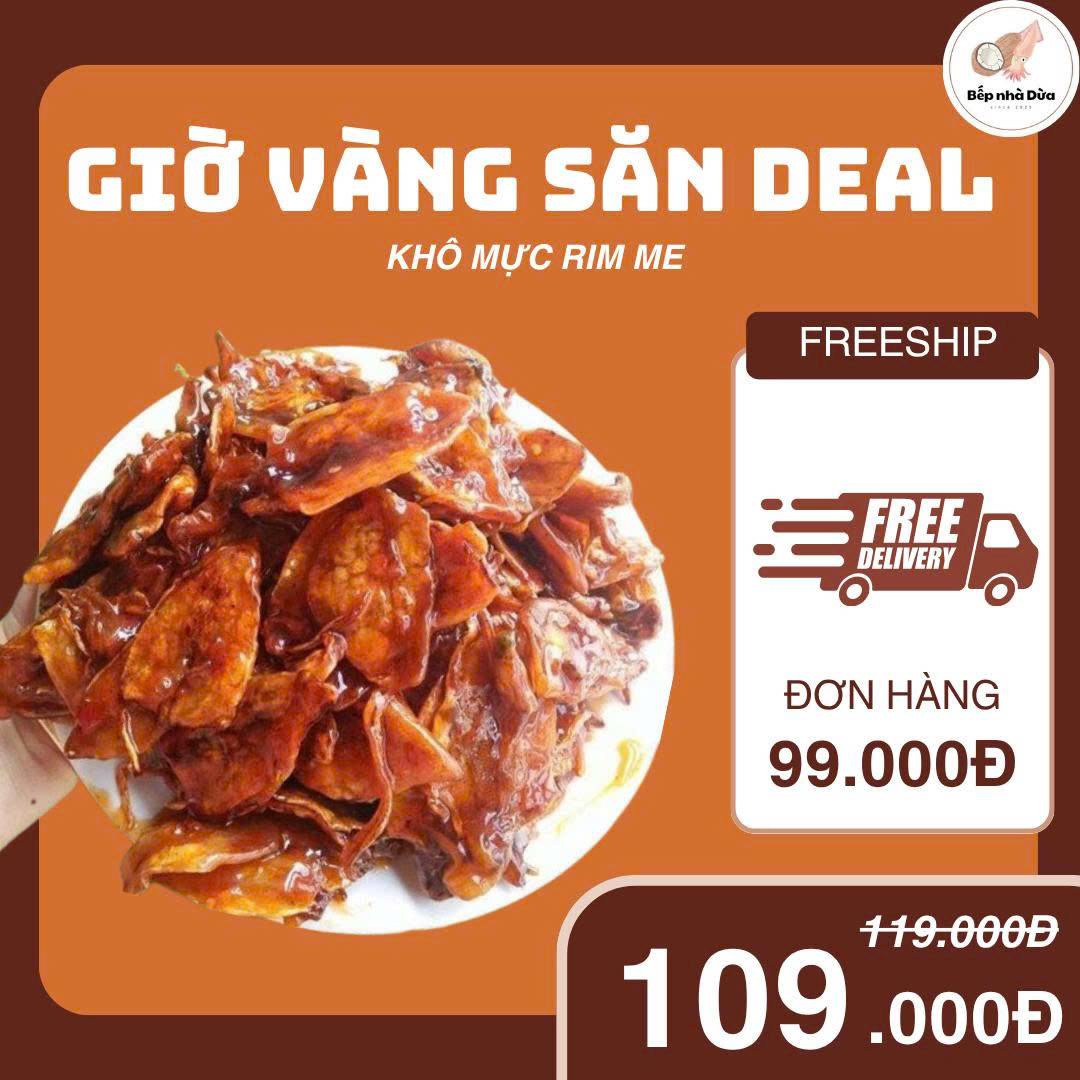 Khô Mực Rim Me – Chua Cay Mặn Ngọt, Càng Ăn Càng Ghiền