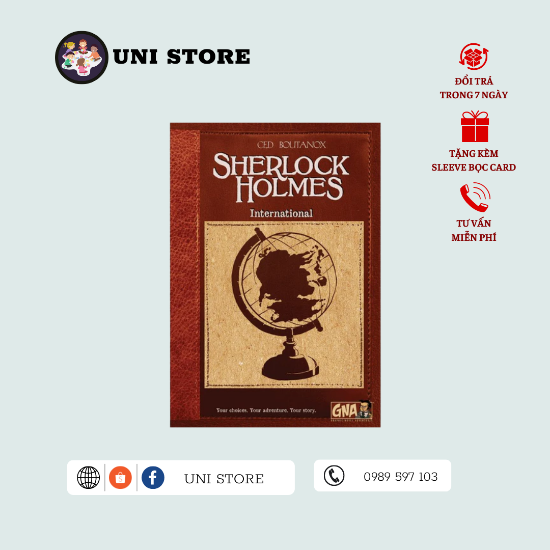 SHERLOCK HOLMES - Board Game Nước Ngoài