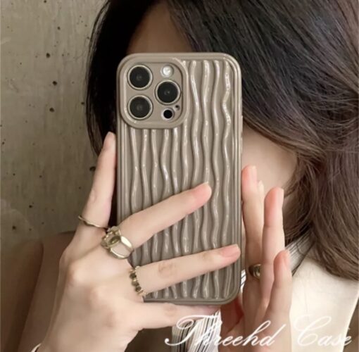 Ốp lưng iphone lượn sóng trơn