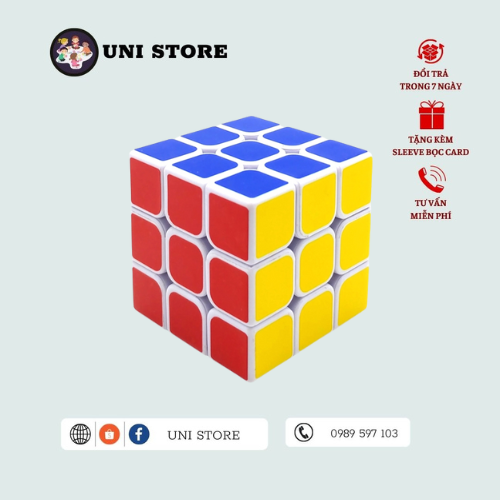 Đồ Chơi Rubik - Đồ Chơi Giáo Dục - 3x3