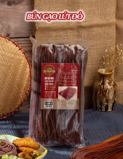 Bún gạo lứt đỏ