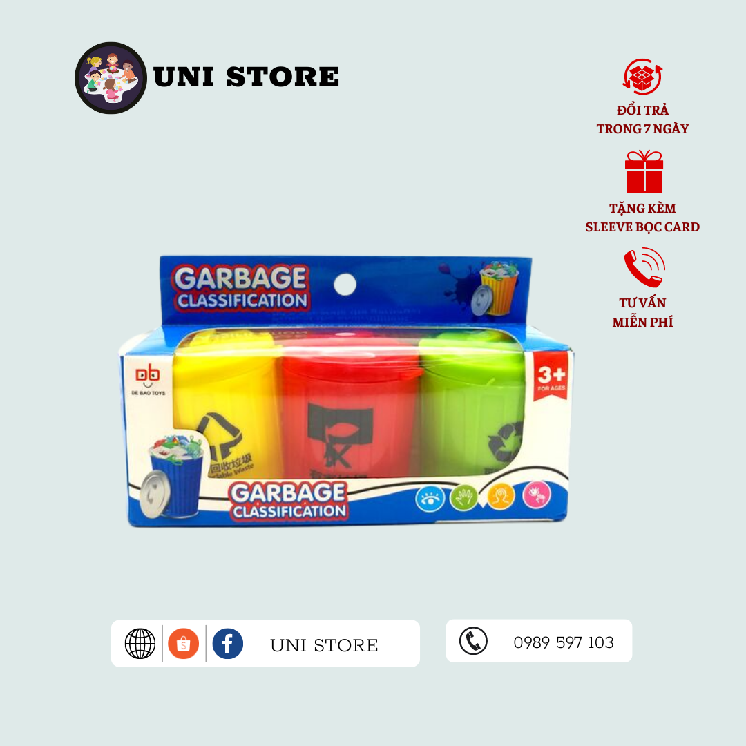 Đồ Chơi Phân Loại Rác - 8223 - Board Game Giáo Dục