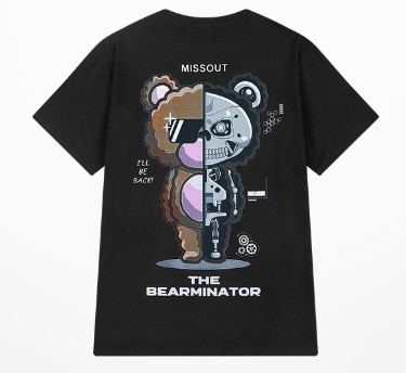 Áo phông tay ngắn The Bearminator