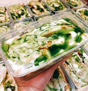 Rau câu nước cốt dừa