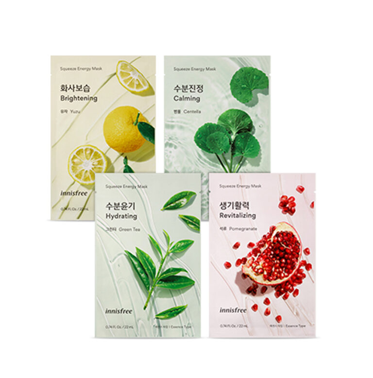 Mặt Nạ Giấy Innisfree Squeeze Energy Mask