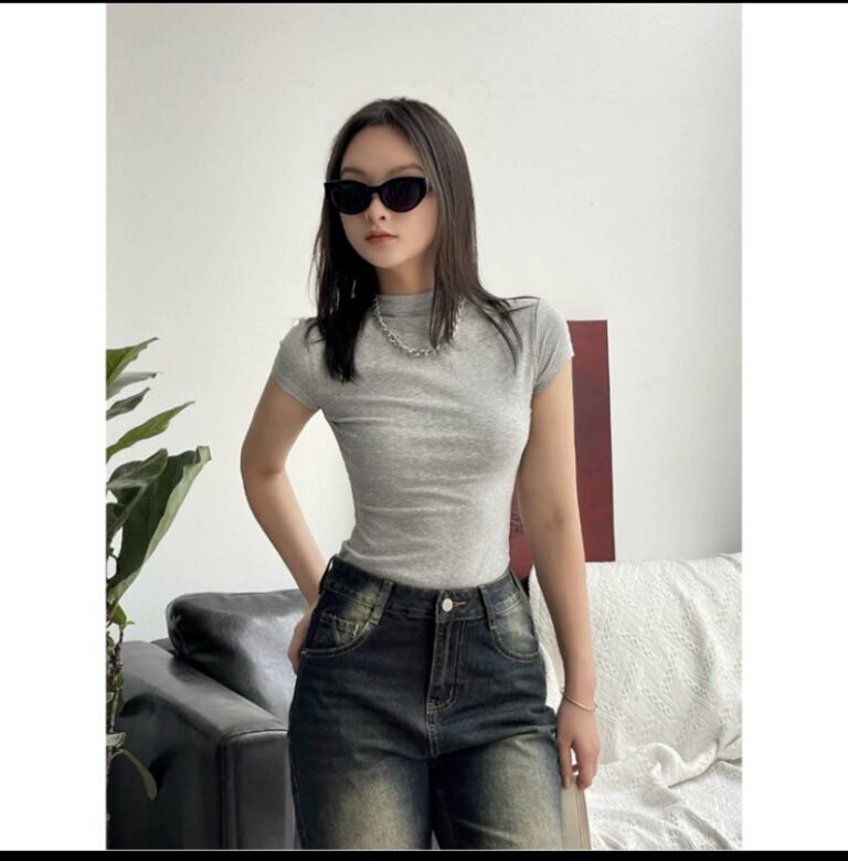 Áo thun nhũ bling GU bigsize AT99