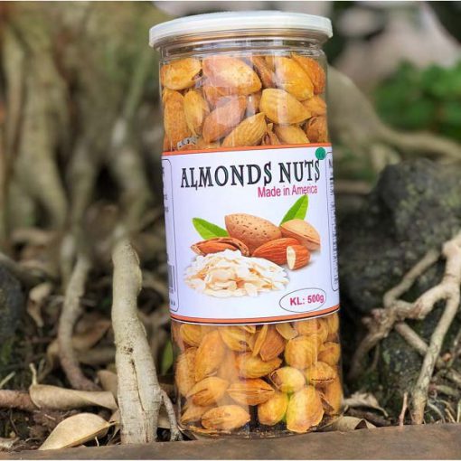 Hạt hạnh nhân rang bơ vỏ mỏng