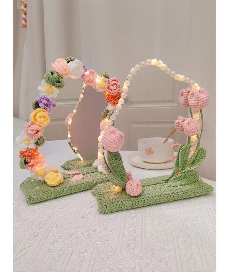 Gương trang điểm Handmade_Xì Trum Handmade