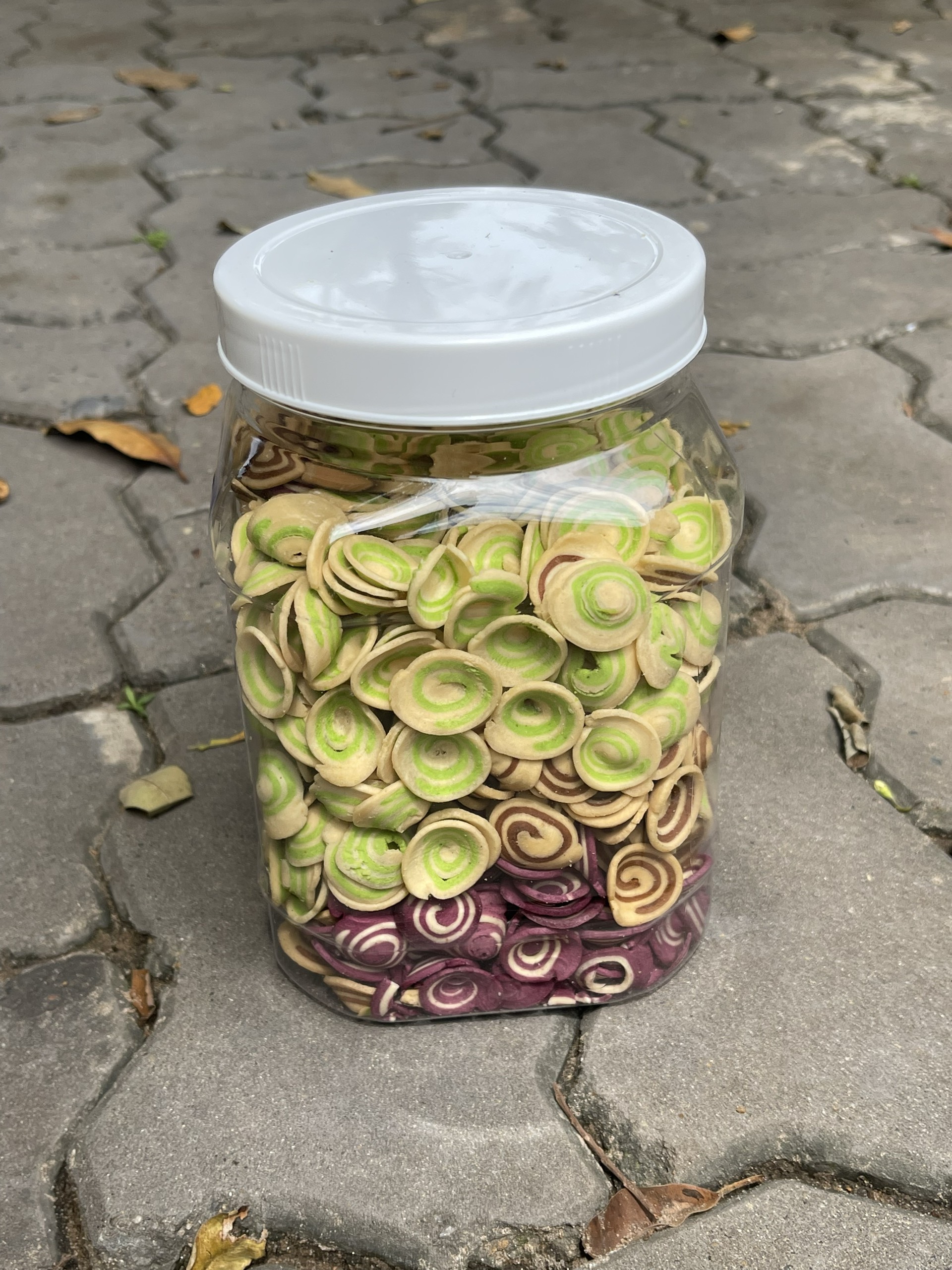 BÁNH TAI HEO NHÍ mix 3 vị - Hũ 500G