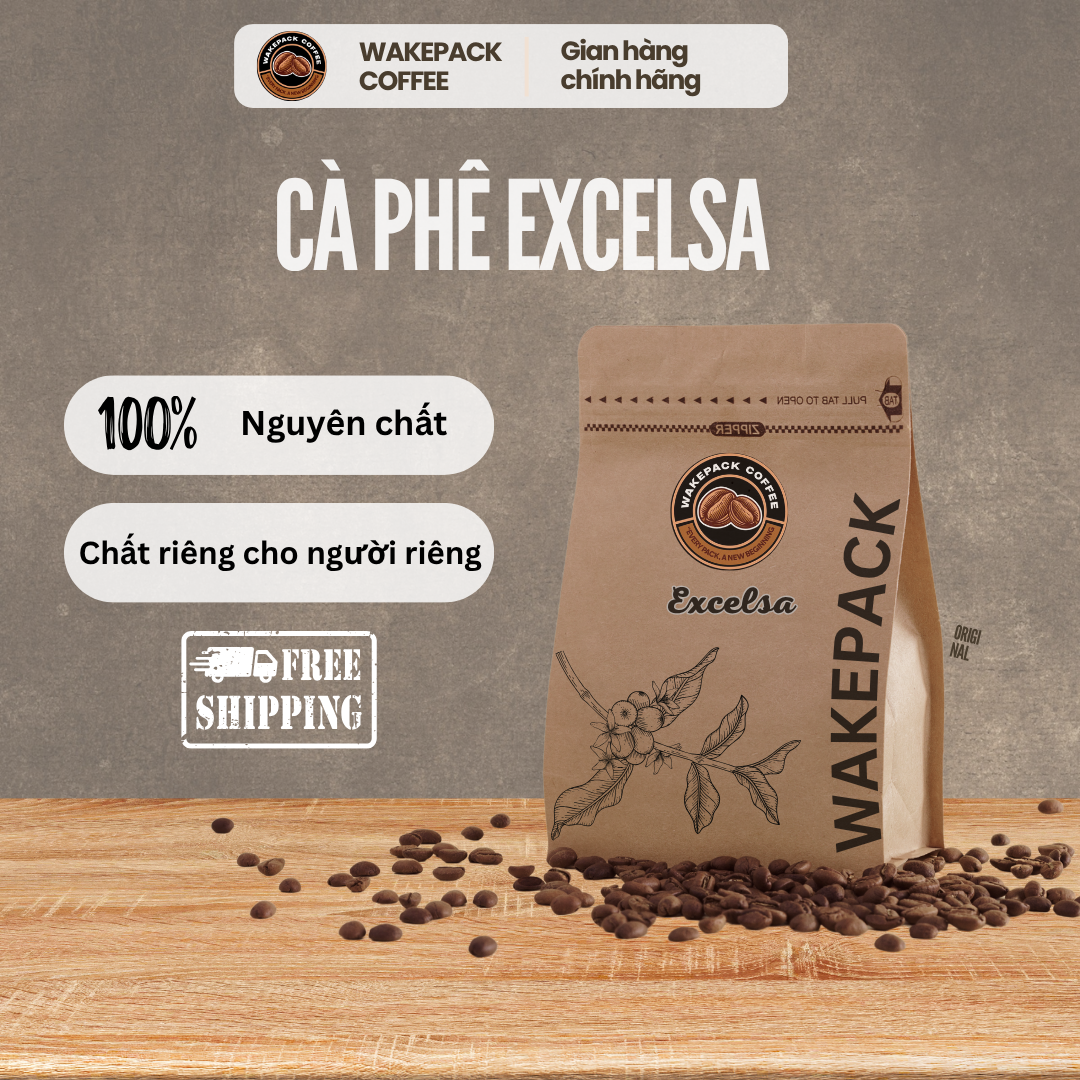 Cà Phê Excelsa Nguyên Chất WAKEPACK COFFEE