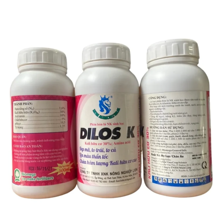 PHÂN BÓN LÁ NK SINH HỌC DILOS K