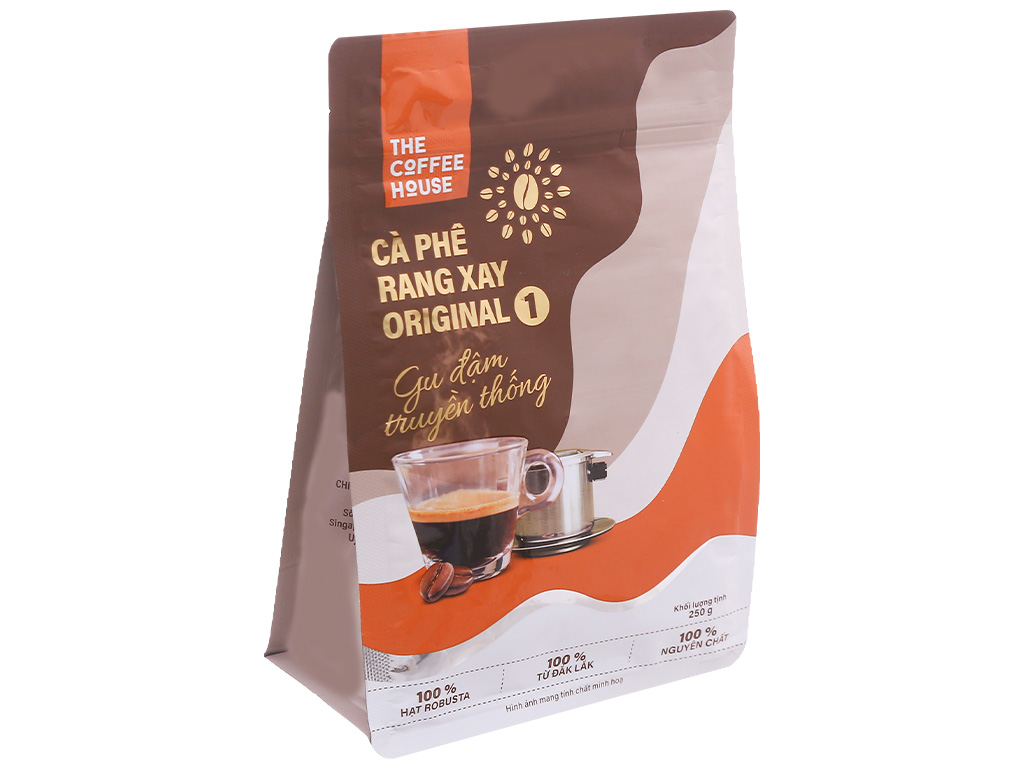 Cà phê rang xay Original 1 The Coffee House (250g/Gói) Cafe nguyên chất