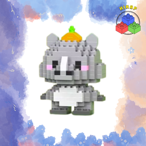 Khối xây dựng động vật tương thích Lego - Đồ chơi xây dựng sáng tạo Mini Micro Blocks dành cho trẻ em